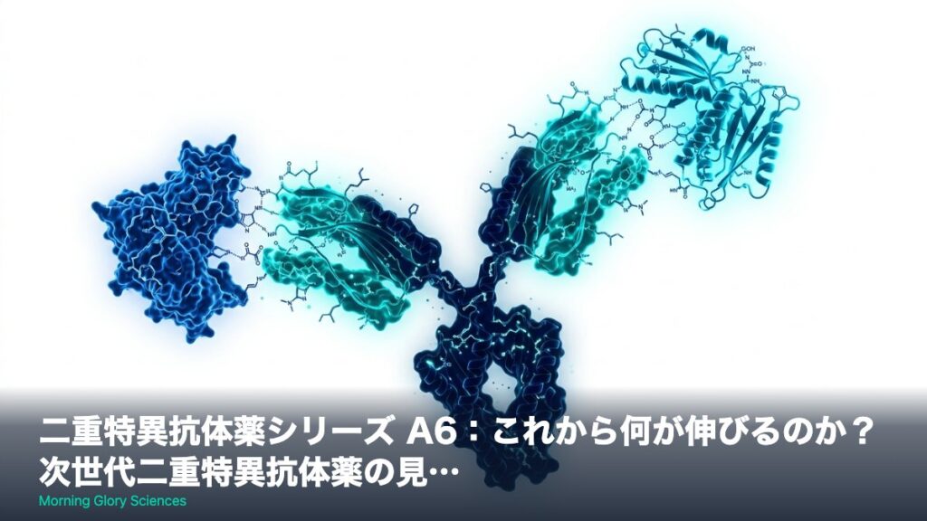 二重特異抗体薬シリーズ A6：これから何が伸びるのか？次世代二重特異抗体薬の見…