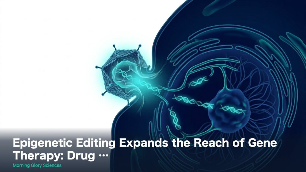 Epigenetic Editing Expands the Reach of Gene Therapy: Drug …